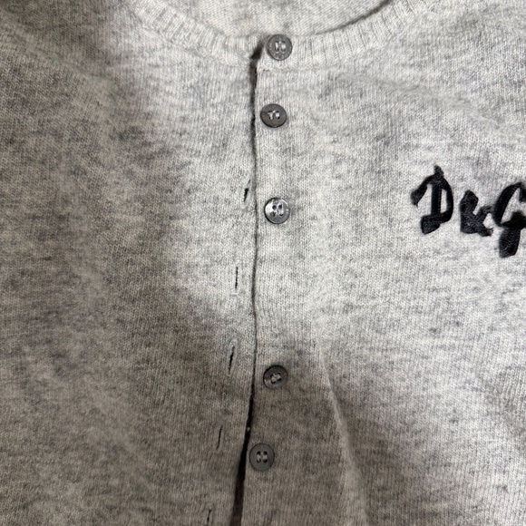Vintage Dolce and Gabbana cardigan and tank top knit set - Picture 5 of 9